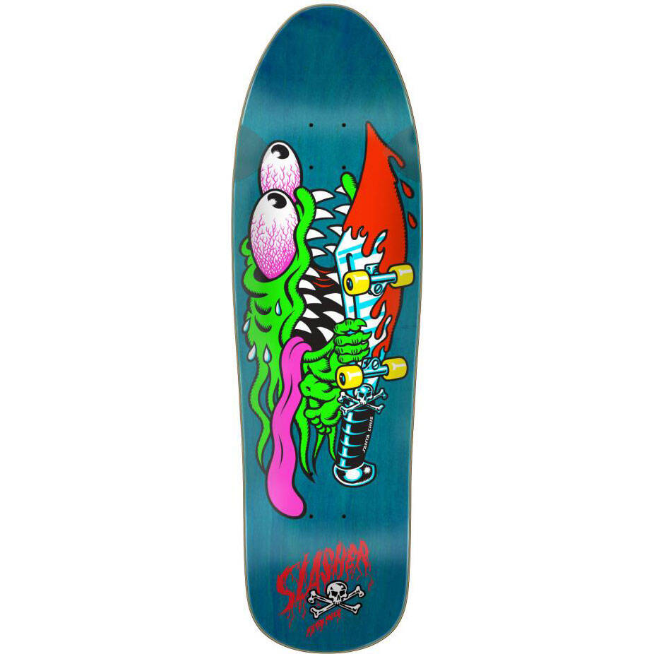 Santa Cruz Meek Slasher Pro Skateboard Deck - 9.23"