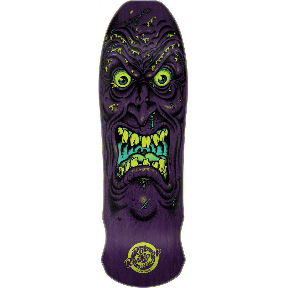 Santa Cruz Roskopp Face Reissue Skateboard Deck - 9.5"