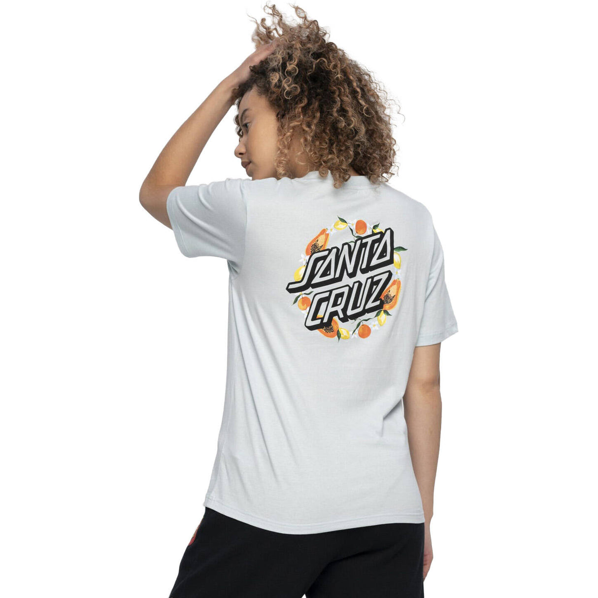 Santa Cruz Orchard Dot T Shirt - Baby Blue