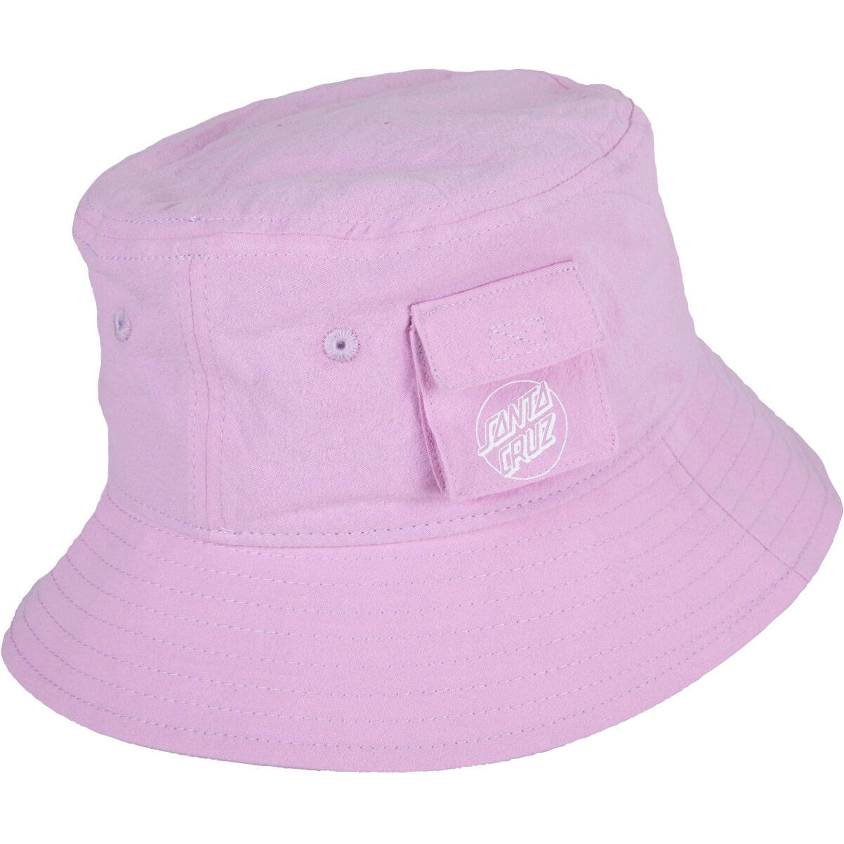 Santa Cruz Strip Cargo Bucket Hat - Orchid
