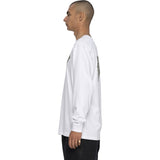 Santa Cruz Solitaire Dot L/S T Shirt - White
