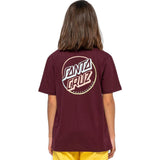 Santa Cruz Opus In Colour T Shirt - Beetroot