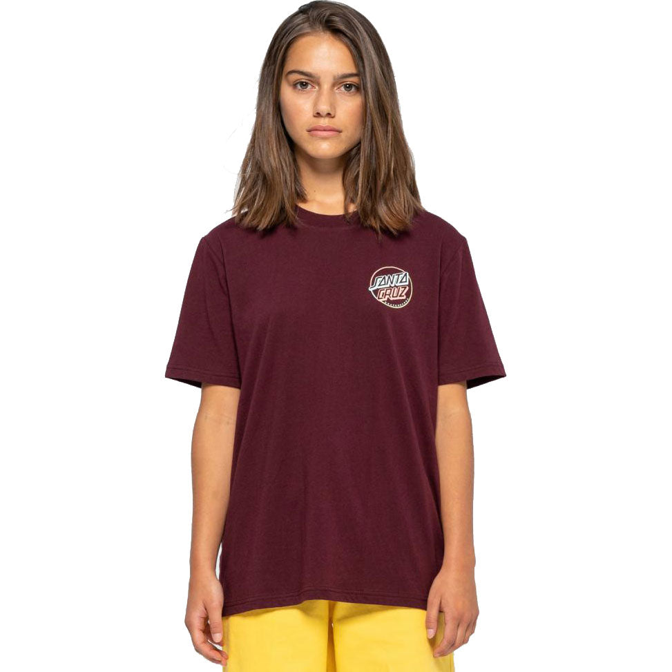 Santa Cruz Opus In Colour T Shirt - Beetroot