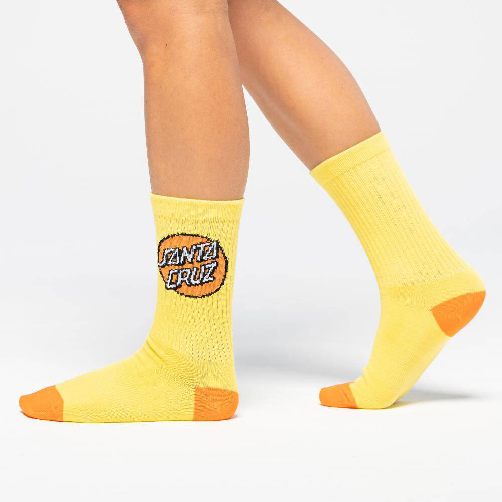 Santa Cruz Womens Pop Dot 3 Pack Socks - Assorted
