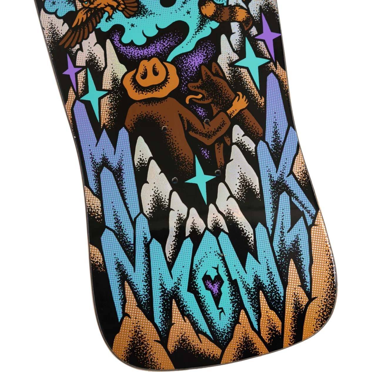 Santa Cruz Crystal Cave Shaped Skateboard Deck - Winkowski 10.34"