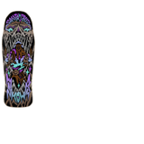 Santa Cruz Crystal Cave Shaped Skateboard Deck - Winkowski 10.34"