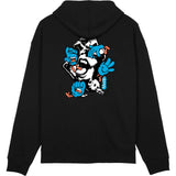 Santa Cruz Chisel Hand Hoodie - Black