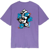 Santa Cruz Chisel Hand T Shirt - Soft Purple