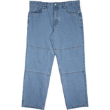 Santa Cruz Classic Label Panel Jeans - Light Blue