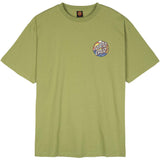 Santa Cruz Cliff View Dot T Shirt - Bay Leaf