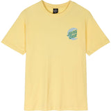 Santa Cruz Geo Moon Dot Womens T Shirt - Pale Banana