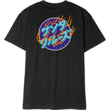 Santa Cruz Inferno Dots T Shirt - Black
