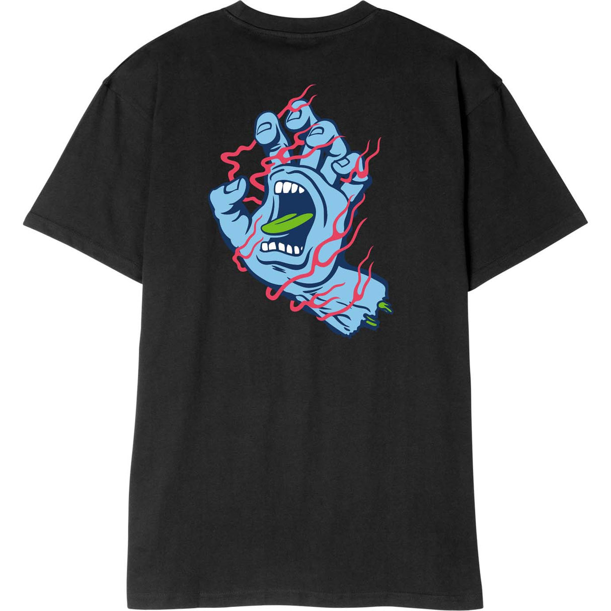 Santa Cruz Inferno Hand T Shirt - Black