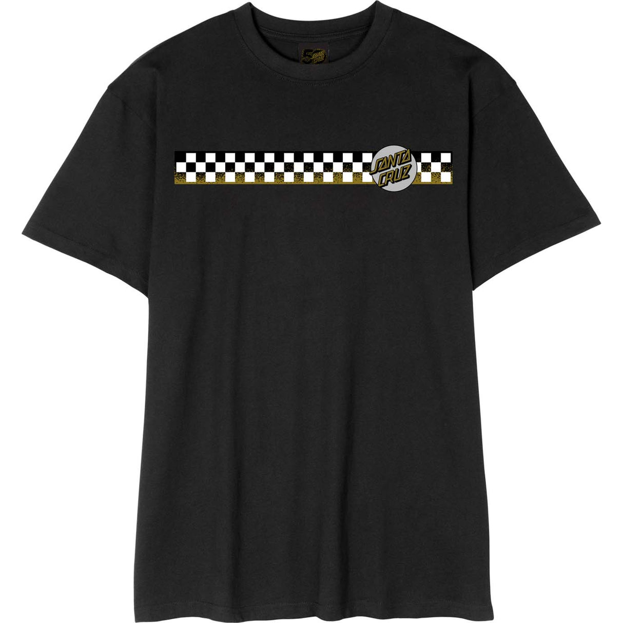 Santa Cruz Infinite Ringed Dot T Shirt - Black
