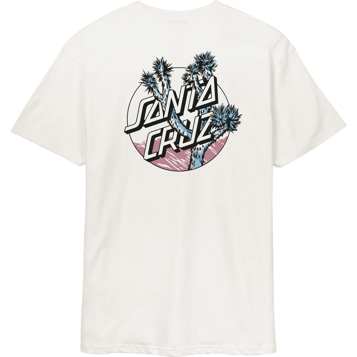 Santa Cruz Joshua Tree Dot T Shirt - Optic White