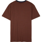 Santa Cruz 50th Opus Dot Chest T Shirt - Brown Stripe