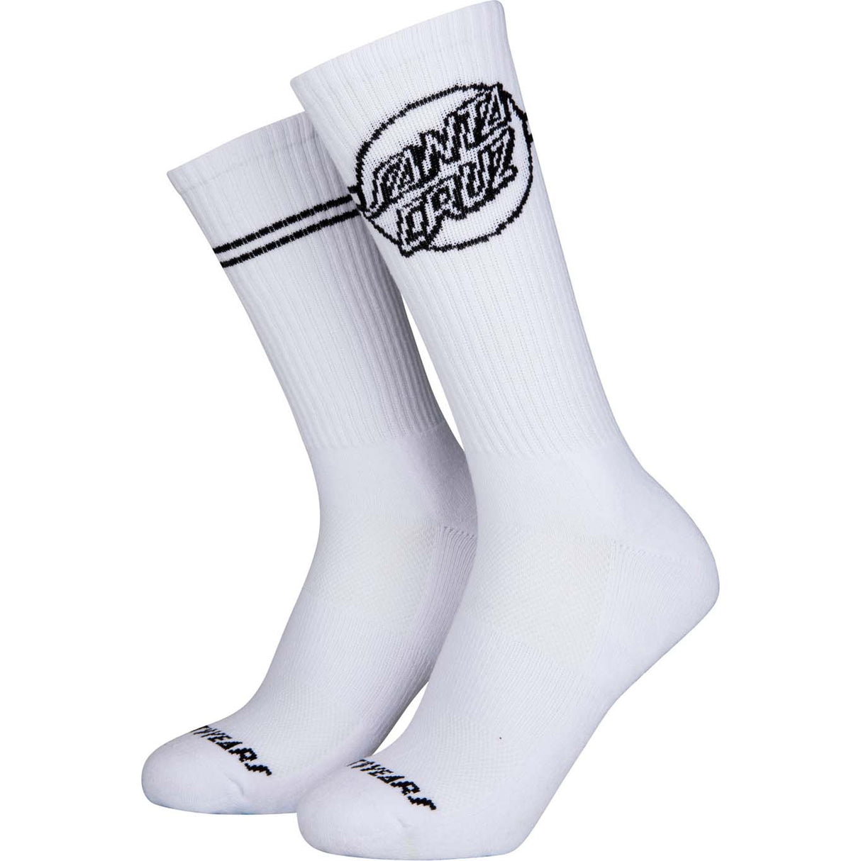 Santa Cruz 50th Opus Dot Socks - White