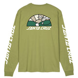 Santa Cruz Pathway Longsleeve T Shirt - Bay Leaf
