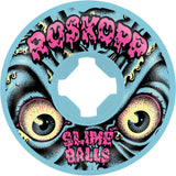 Santa Cruz Roskopp Vomits Skateboard Wheels - Blue 60mm