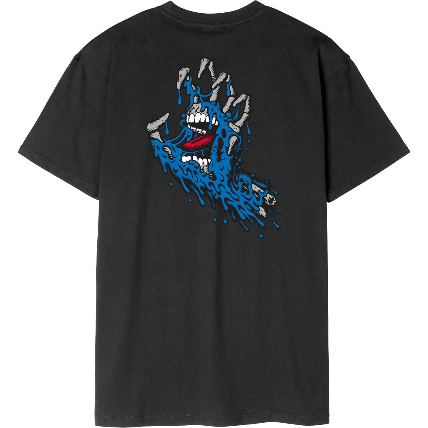 Santa Cruz Melting Hand T Shirt - Black