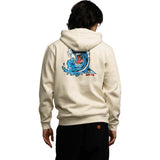 Santa Cruz Screaming Wave Hoodie - Light Grey