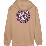 Santa Cruz Vivid Slick Dot Hoodie - Taupe