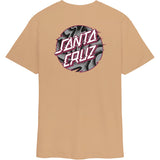 Santa Cruz Vivid Slick Dot T Shirt - Taupe