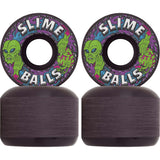 Slime Balls Alien Mini OG Skateboard Wheels - Black 54.5mm