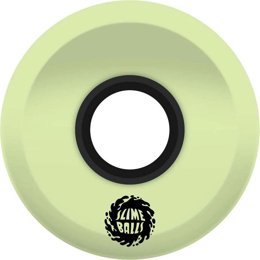Slime Balls Alien OG Skateboard Wheels - GITD 60mm