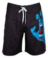 Santa Cruz Screaming Hand Board Shorts - Black