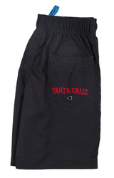 Santa Cruz Screaming Hand Board Shorts - Black