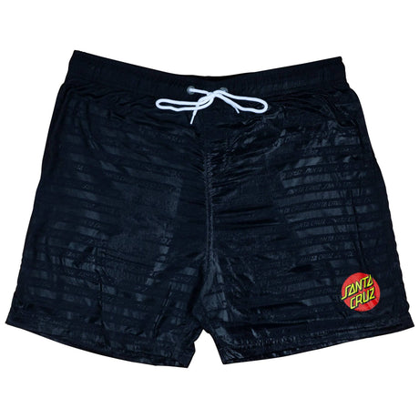 Santa Cruz Classic Dot Swimming Shorts - Black