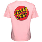 Santa Cruz Womens Classic Dot T Shirt - Blossom