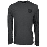 Santa Cruz Contra Dot Mono Long Sleeve T Shirt - Charcoal Heather