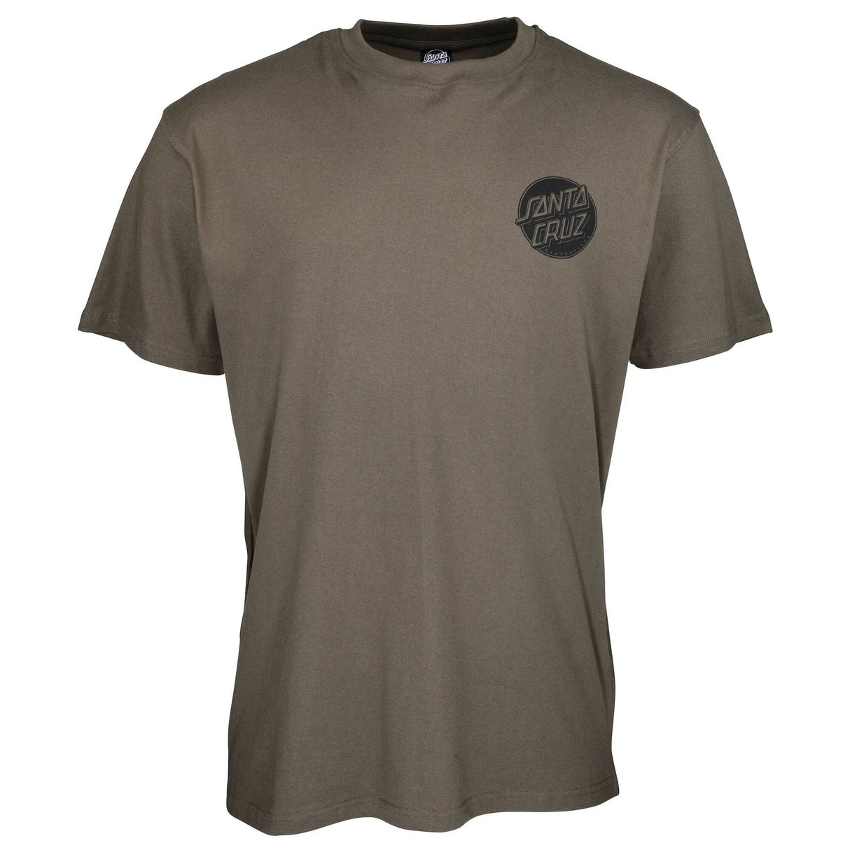 Santa Cruz Contra Dot Mono T Shirt - Washed Black