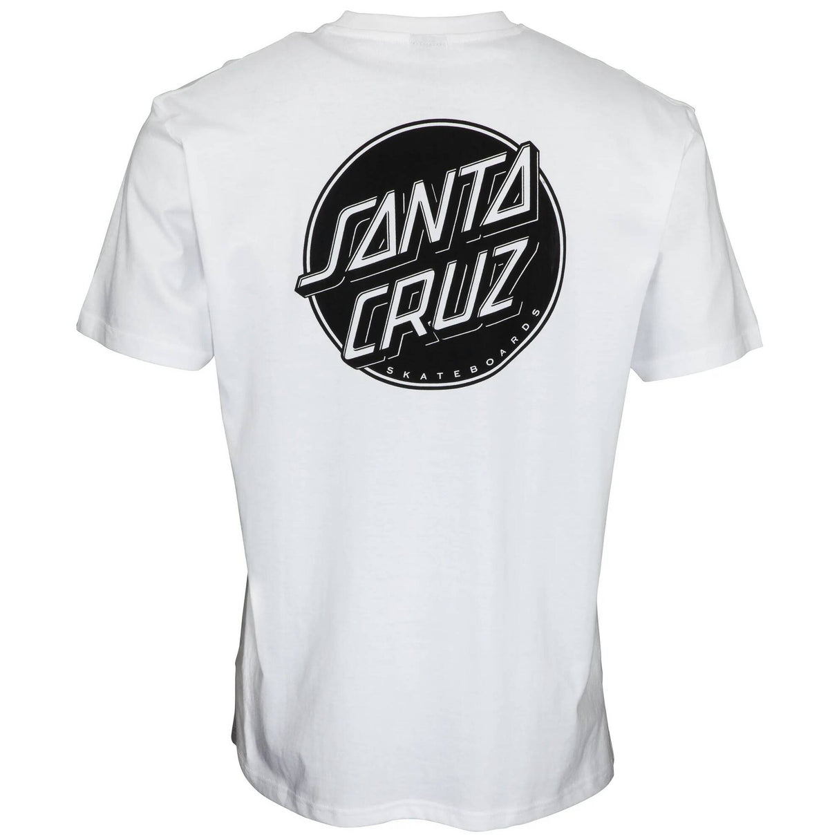 Santa Cruz Contra Dot Mono T Shirt - White