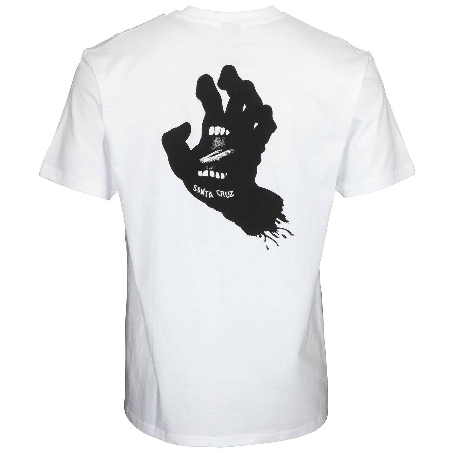 Santa Cruz Contra Hand Mono T Shirt - White