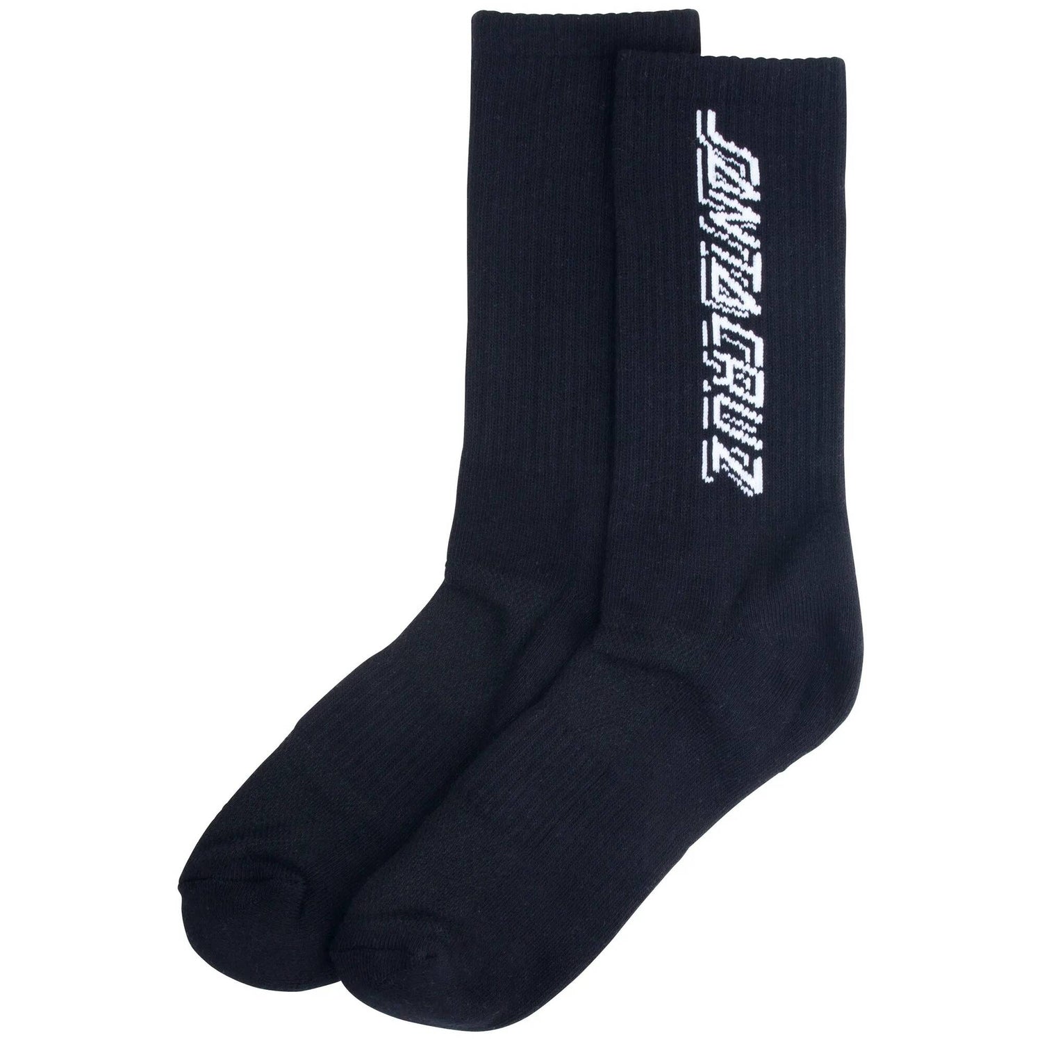 Santa Cruz Contra Strip Socks - Black