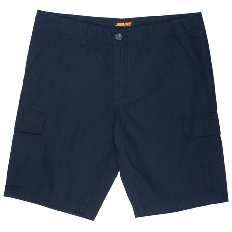 Santa Cruz Defeat Work Shorts - Dark Navy 30in Waist