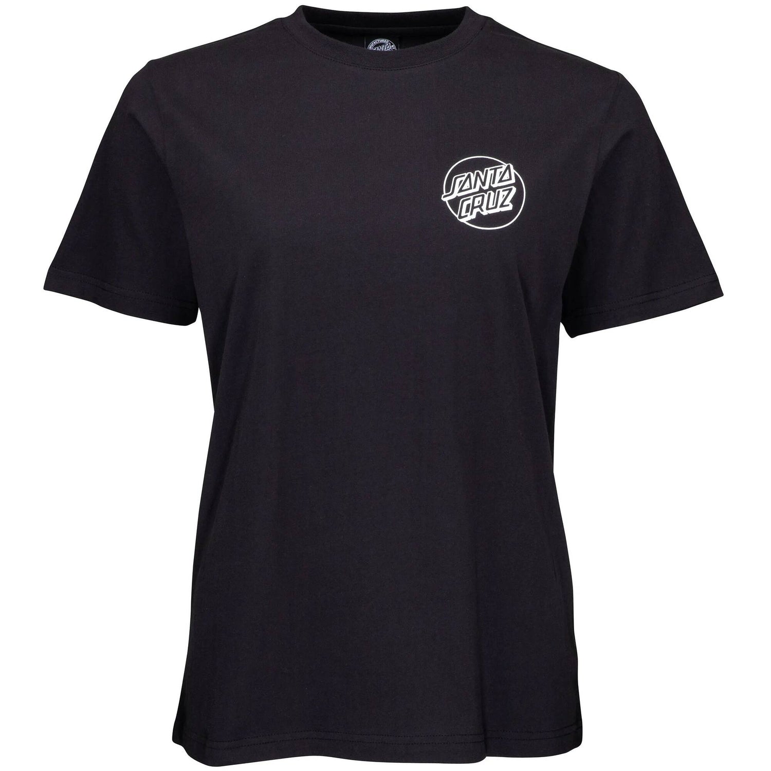 Santa Cruz Womens Dressen Dog House T Shirt - Black Wash