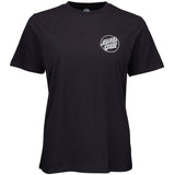 Santa Cruz Womens Dressen Dog House T Shirt - Black Wash Womens 6
