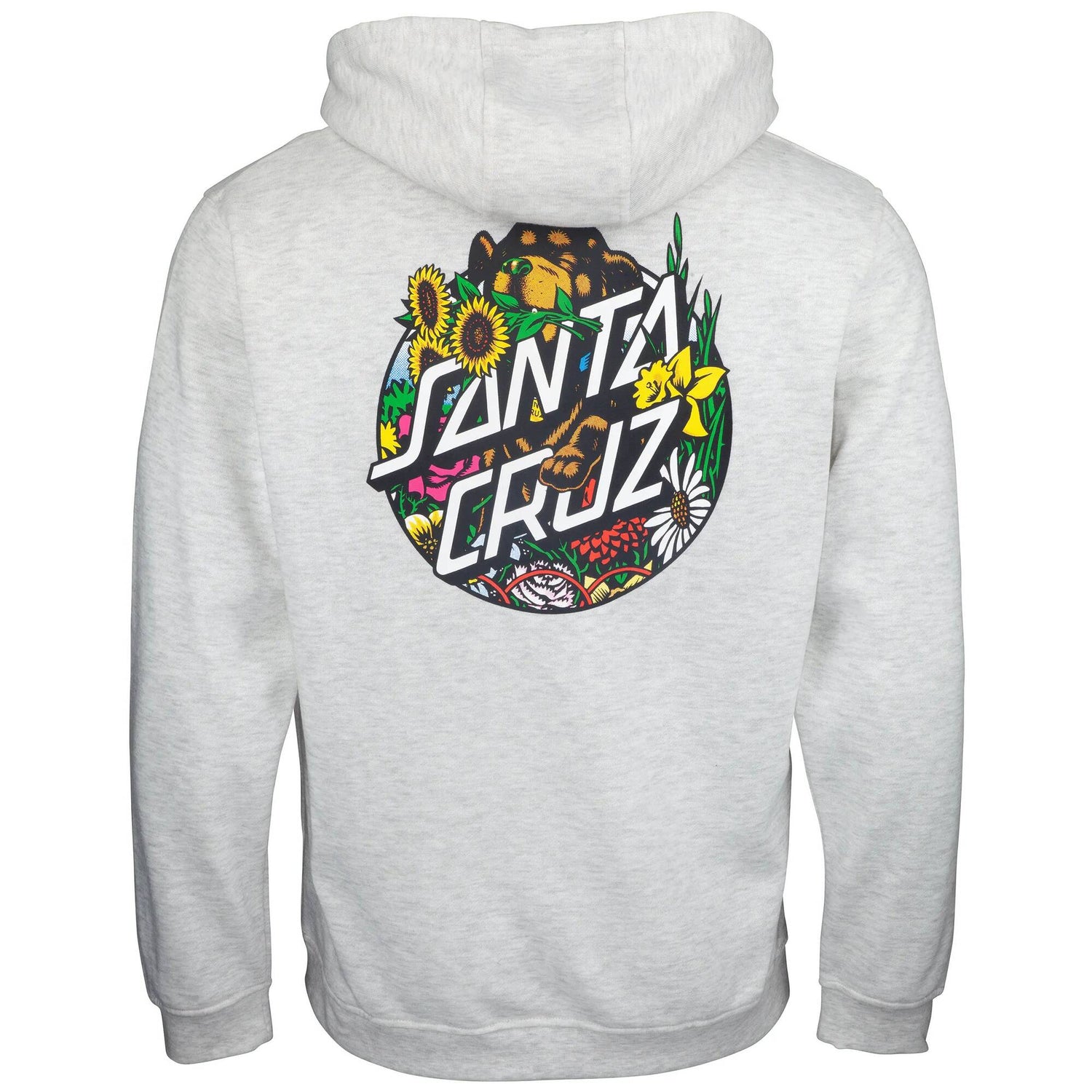 Santa Cruz Dressen Pup Dot Hoodie - Athletic Heather