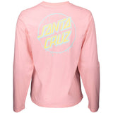 Santa Cruz Womens Drippy Dot Long Sleeve T Shirt - Blossom