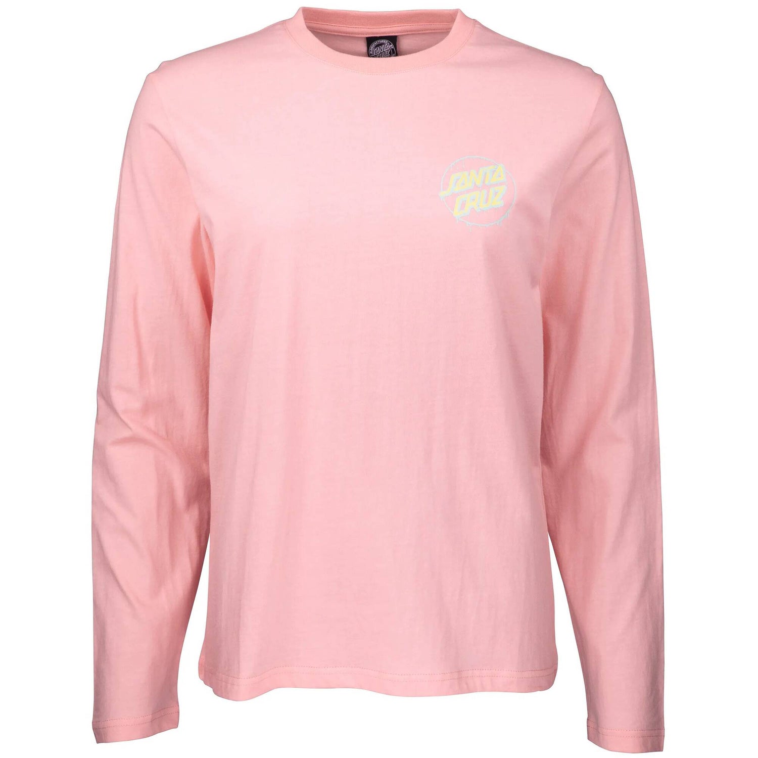 Santa Cruz Womens Drippy Dot Long Sleeve T Shirt - Blossom Womens 8