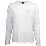 Santa Cruz Womens Drippy Dot Long Sleeve T Shirt - White