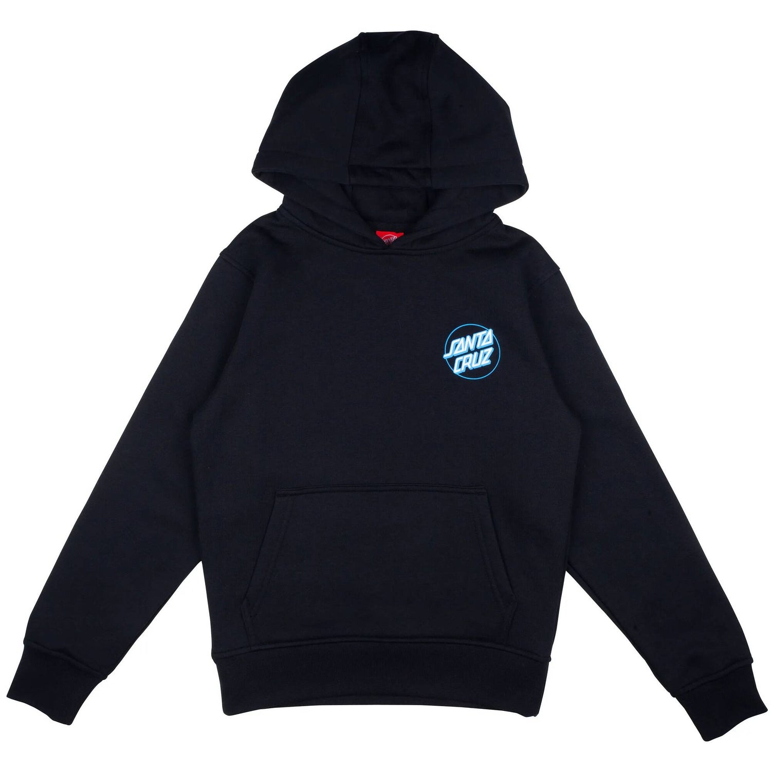 Santa Cruz Youth Grip Dot Hoodie - Black
