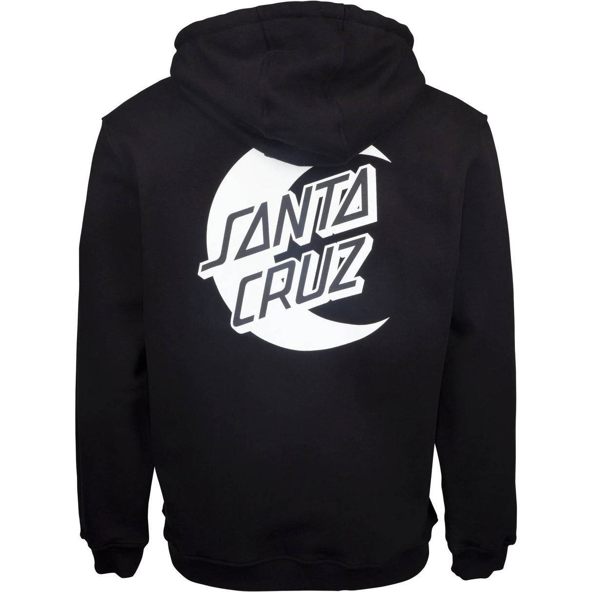 Santa Cruz Moon Dot Mono Hoodie - Black