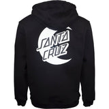 Santa Cruz Moon Dot Mono Hoodie - Black