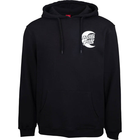 Santa Cruz Moon Dot Mono Hoodie - Black