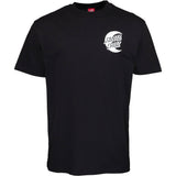 Santa Cruz Moon Dot Mono T Shirt - Black